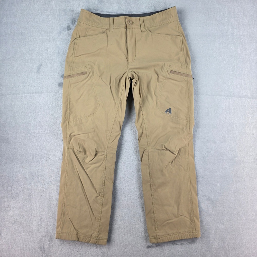 Eddie‎ Bauer First Ascent Mens 33x30 Tan Fleece Lined Guide Pants 13351203